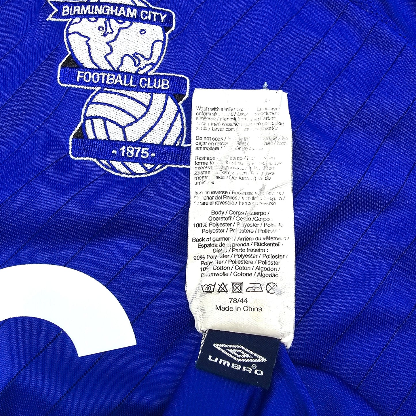 2008/09 Birmingham City Home Football Shirt (L) Umbro #9 Phillips
