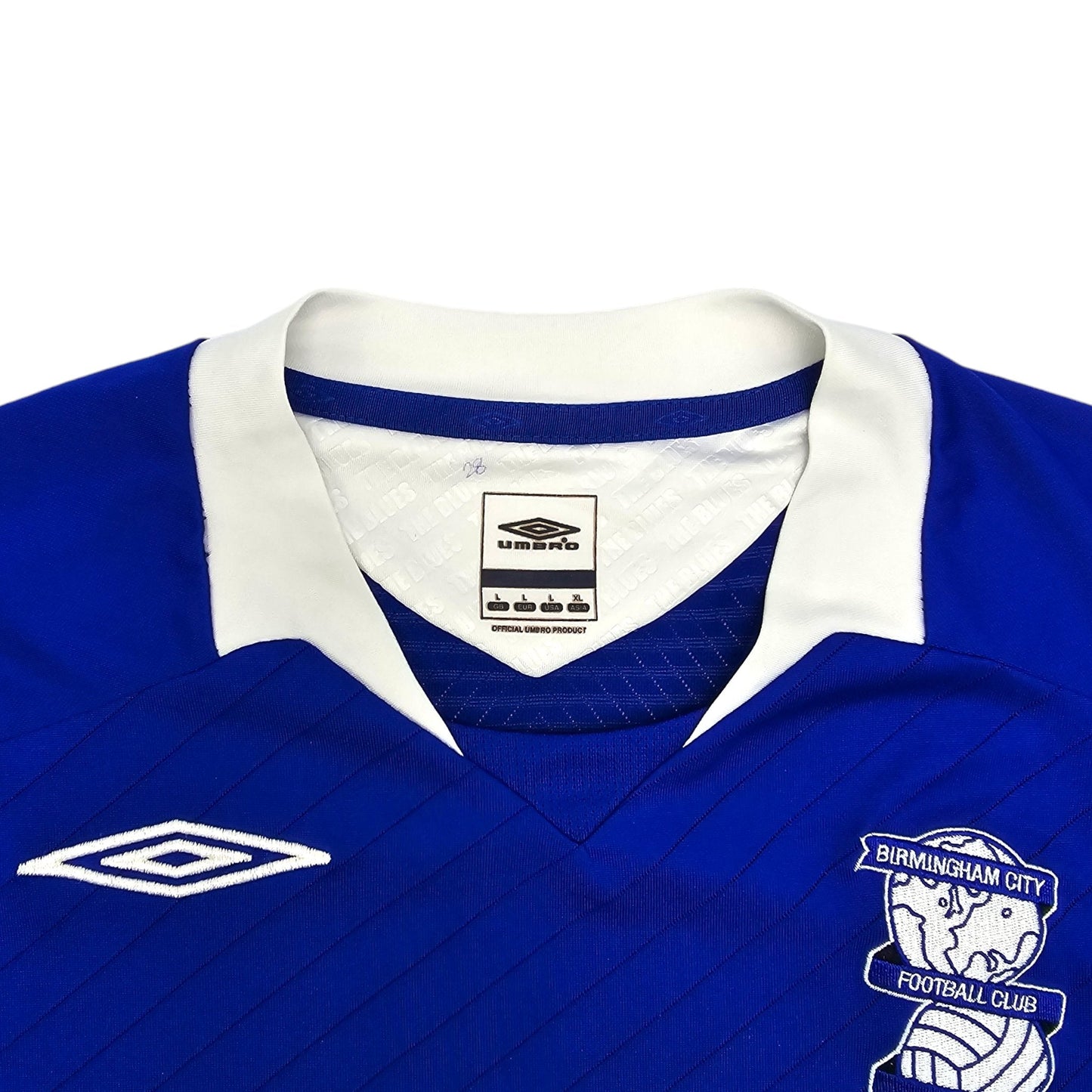 2008/09 Birmingham City Home Football Shirt (L) Umbro #9 Phillips