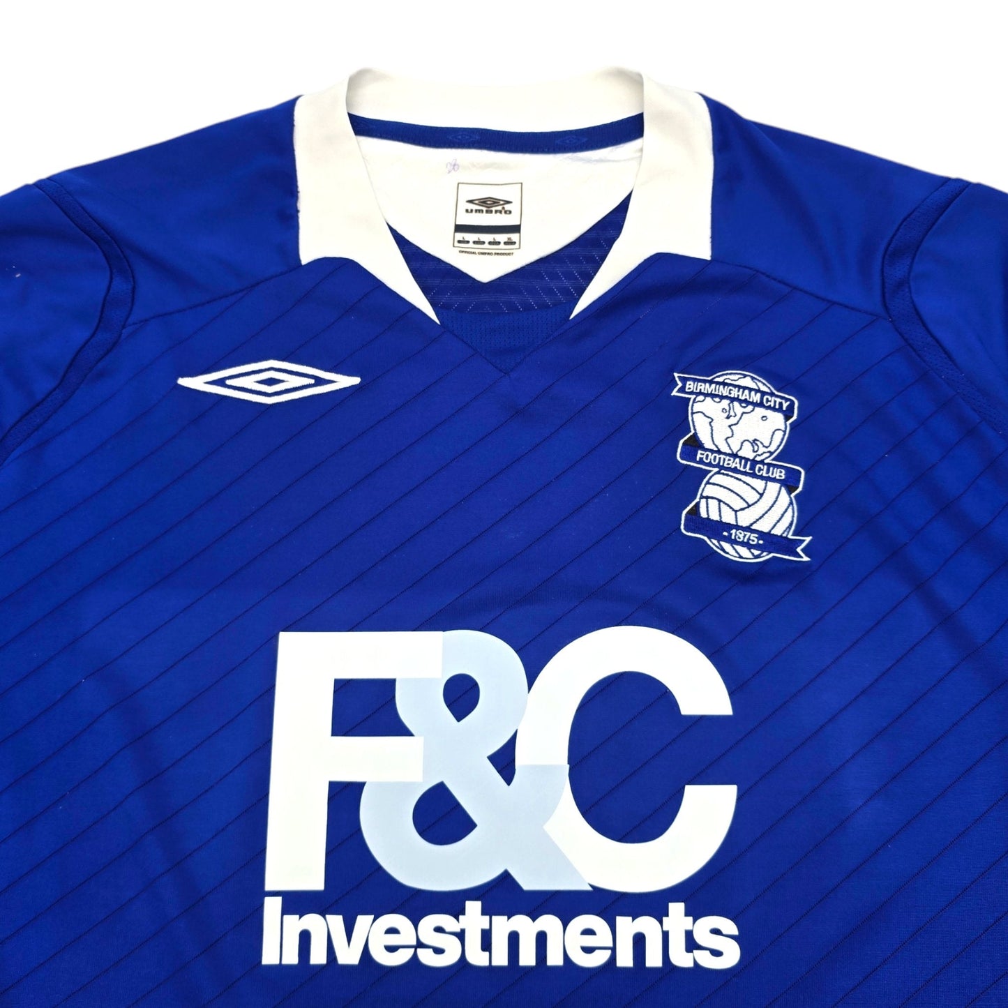 2008/09 Birmingham City Home Football Shirt (L) Umbro #9 Phillips