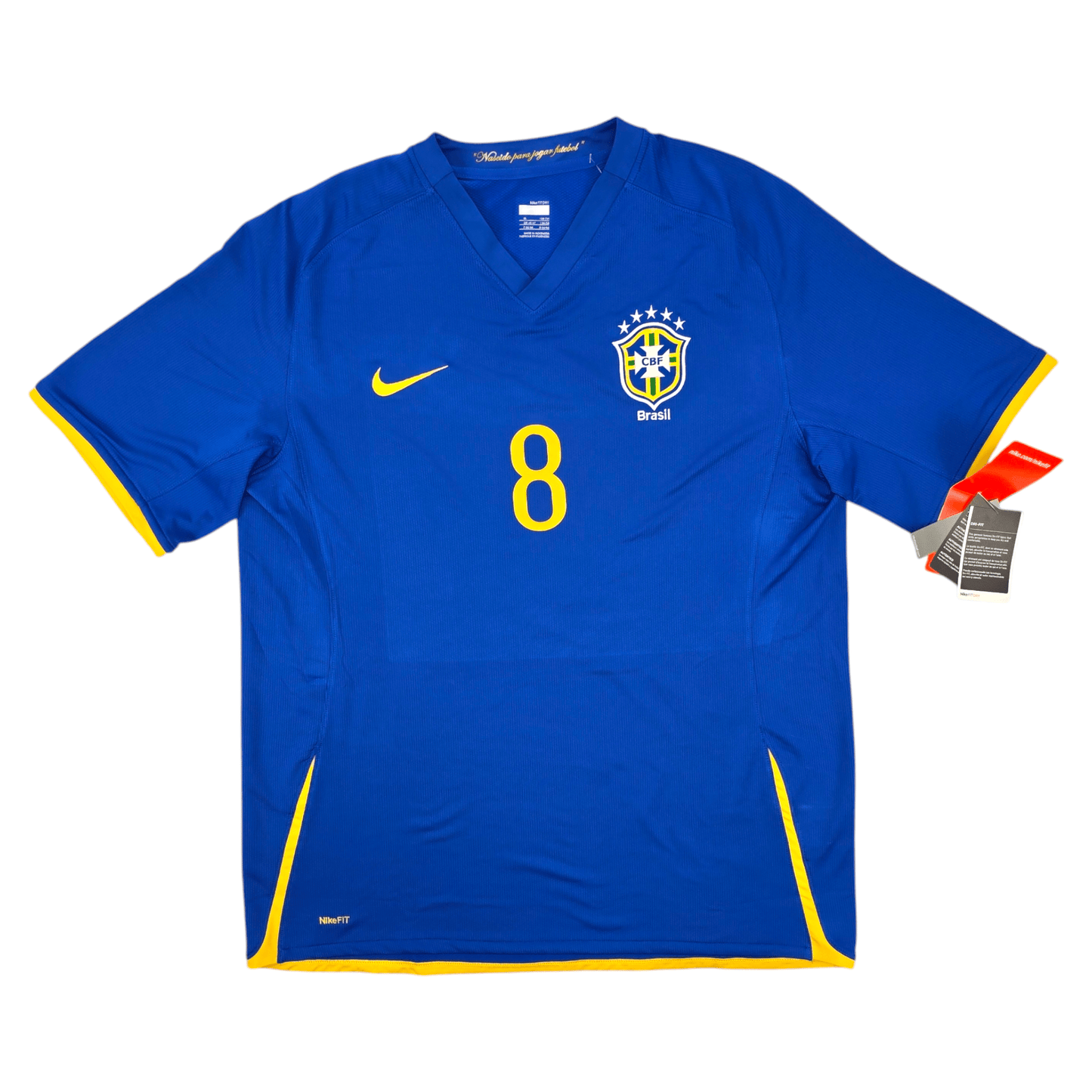 2008/09 Brazil Away Football Shirt (XL) Nike #8 Kaka (BNWTs)