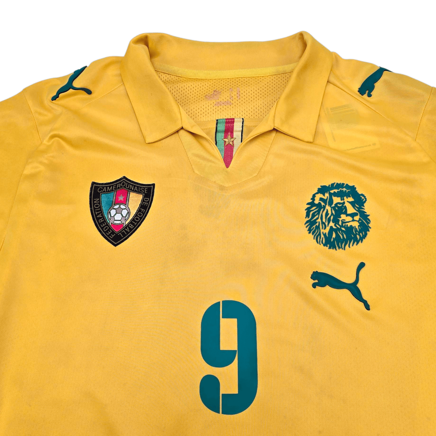 2008/09 Cameroon Away Football Shirt (XL) Puma #9 Eto'o
