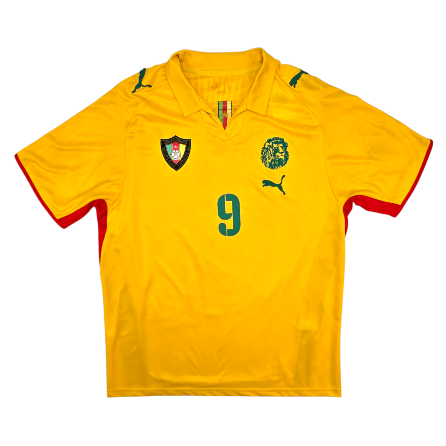 2008/09 Cameroon Away Football Shirt (XL) Puma #9 Eto'o
