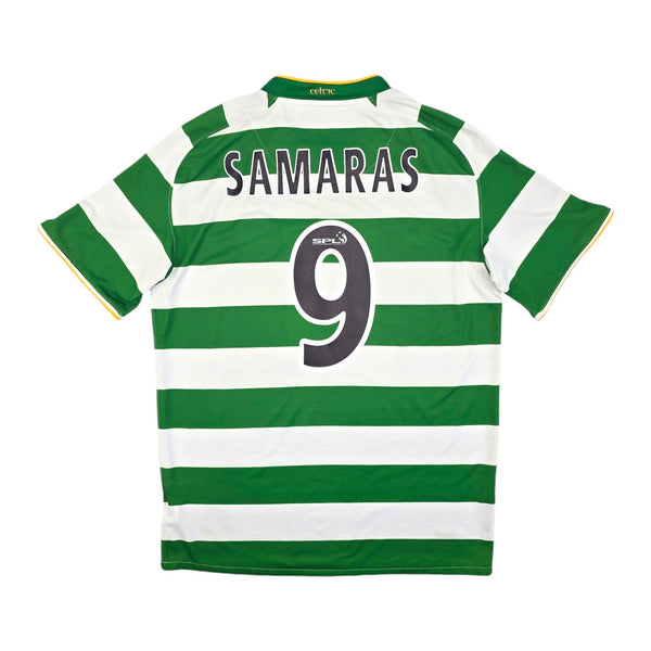 2008/09 Celtic Home Football Shirt (M) Nike #9 Samaras