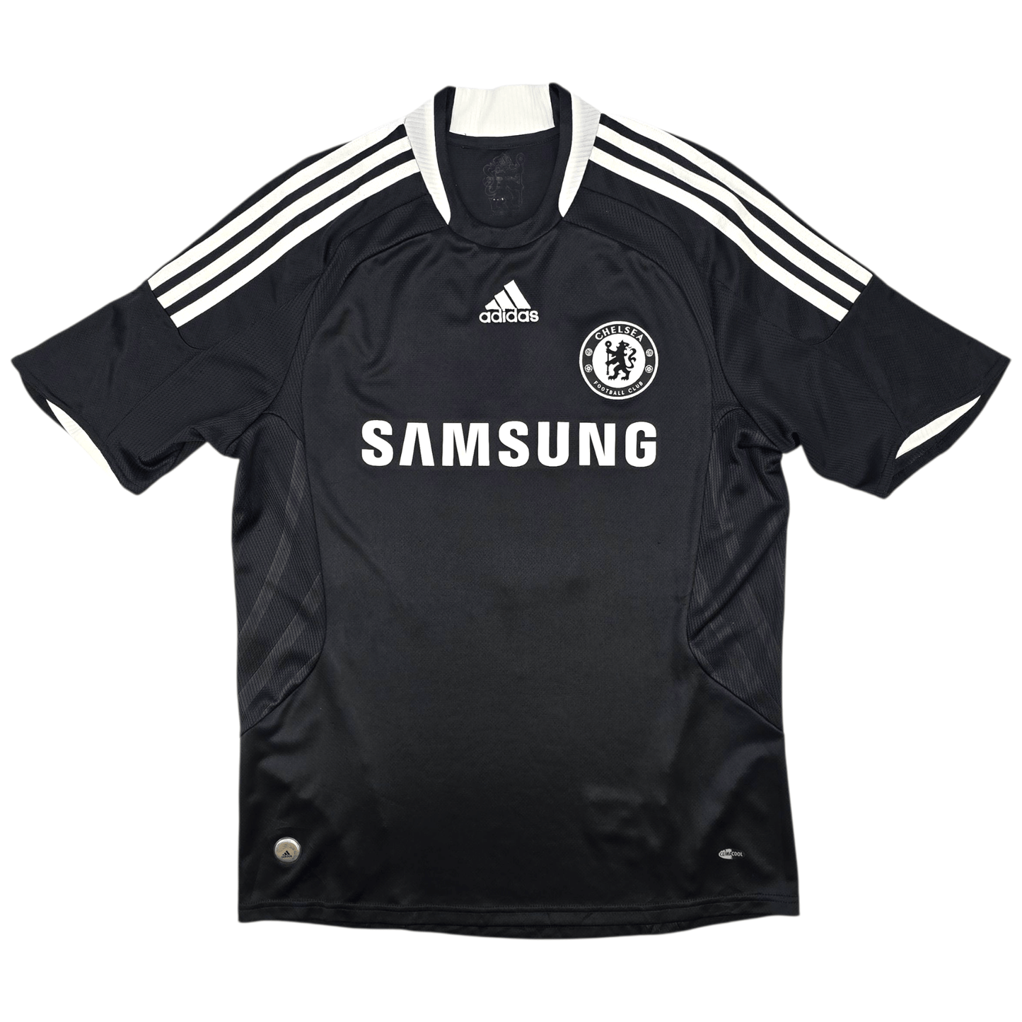 2008/09 Chelsea Away Football Shirt (M) Adidas #5 Essien