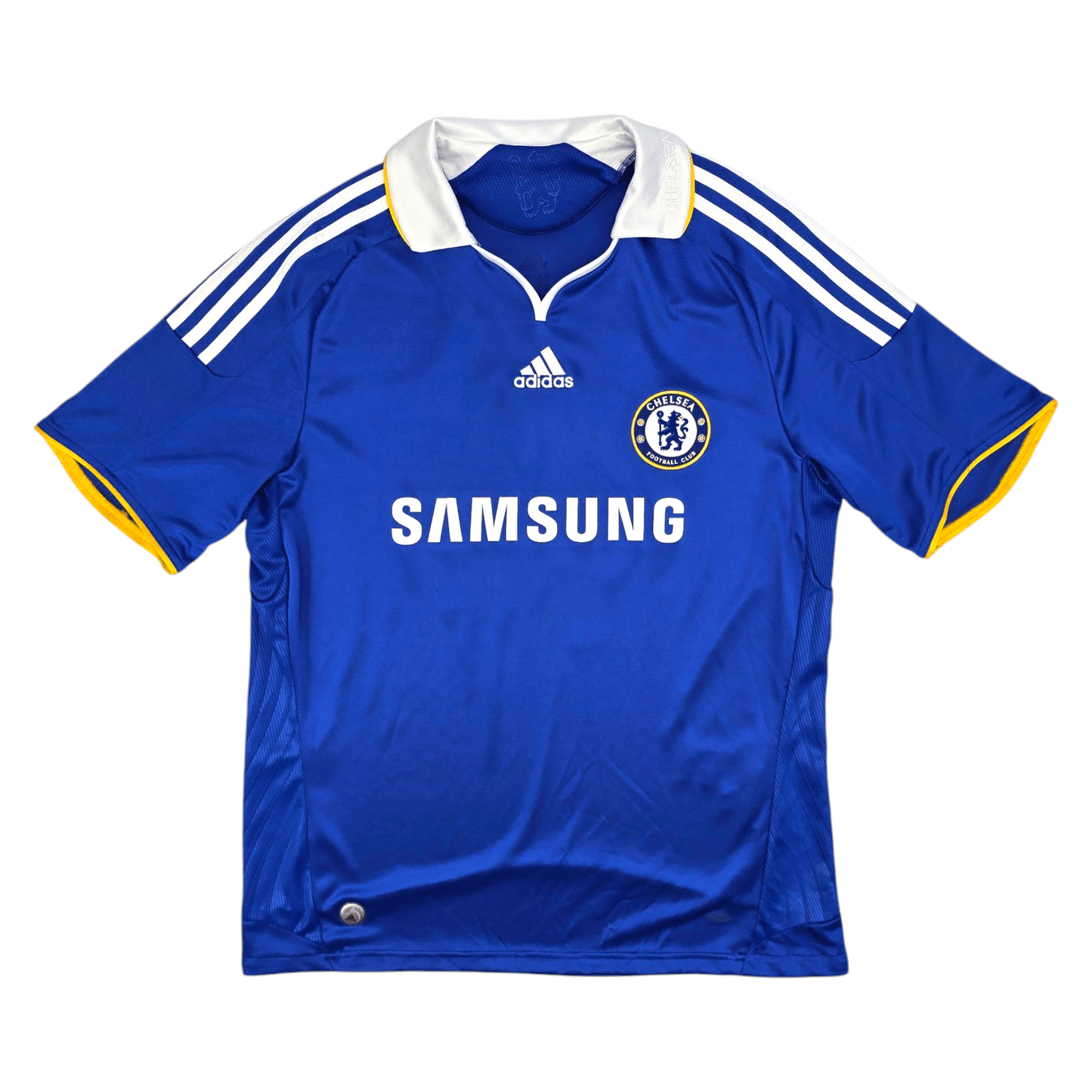 2008/09 Chelsea Home Football Shirt (L) Adidas #11 Drogba
