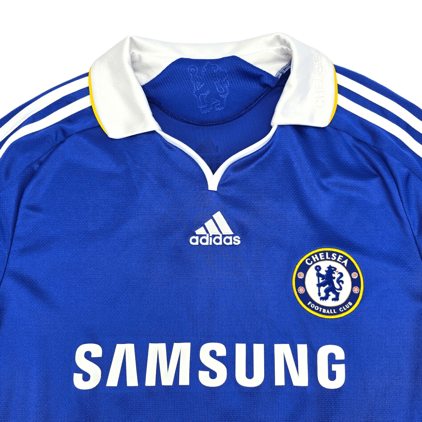 2008/09 Chelsea Home Football Shirt (L) Adidas #11 Drogba