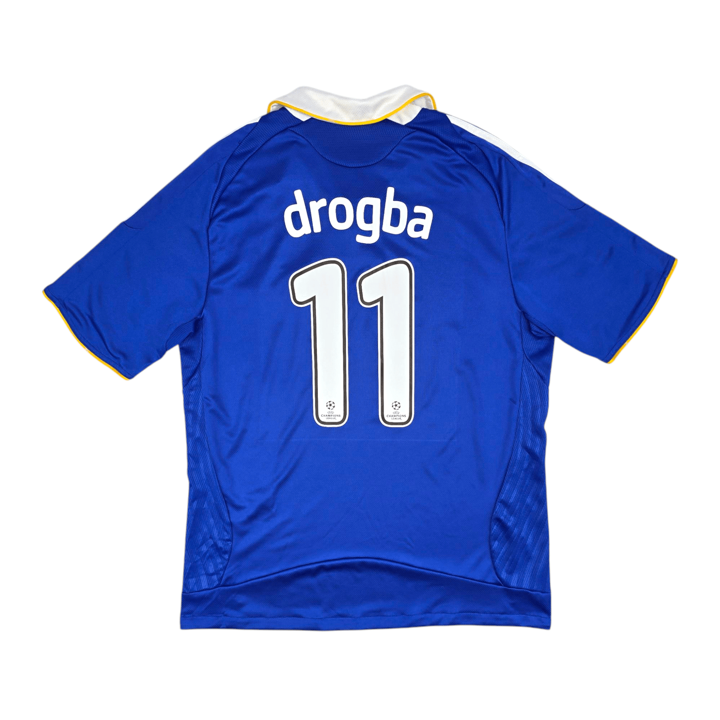 2008/09 Chelsea Home Football Shirt (L) Adidas #11 Drogba