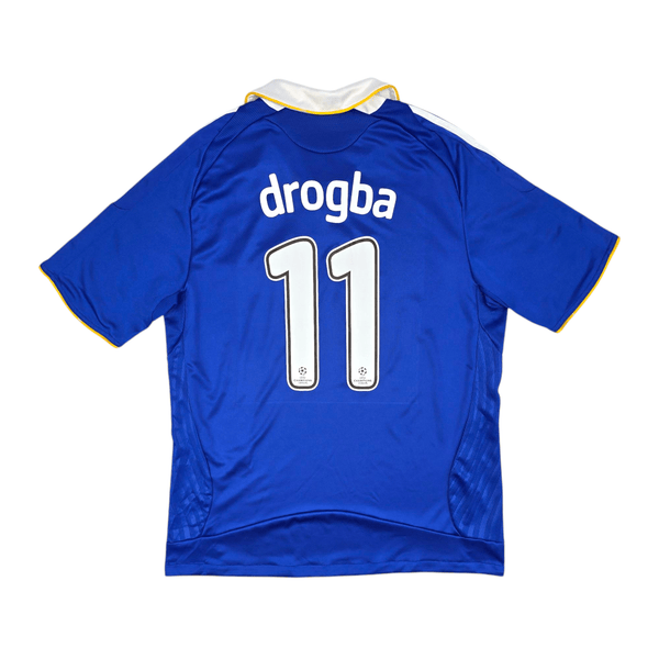 2008/09 Chelsea Home Football Shirt (L) Adidas #11 Drogba