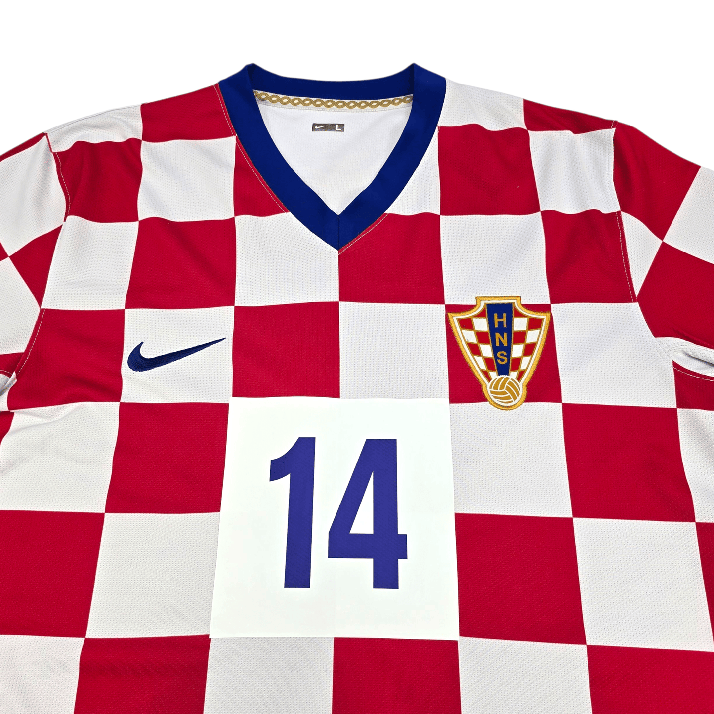 2008/09 Croatia Home Football Shirt (L) Nike #14 Modric