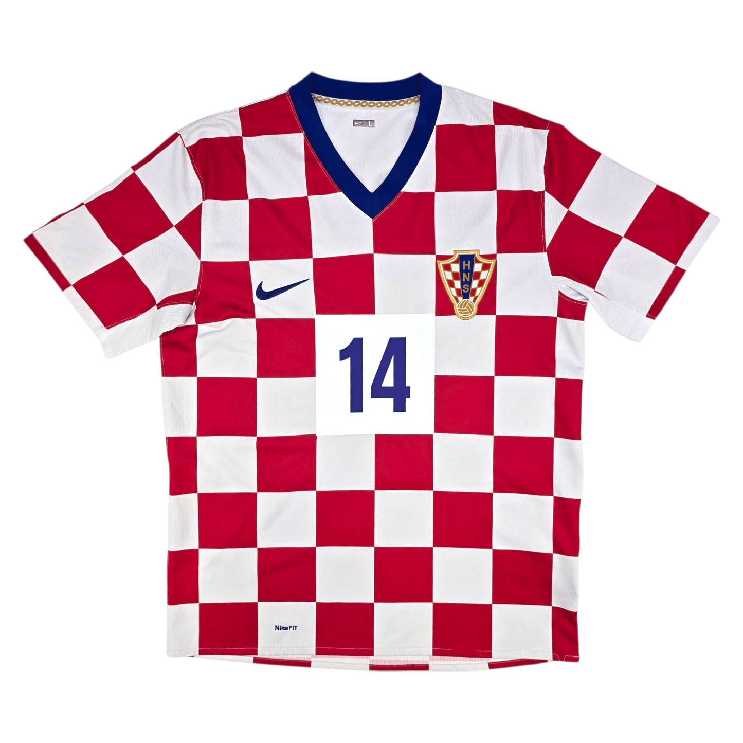 2008/09 Croatia Home Football Shirt (L) Nike #14 Modric