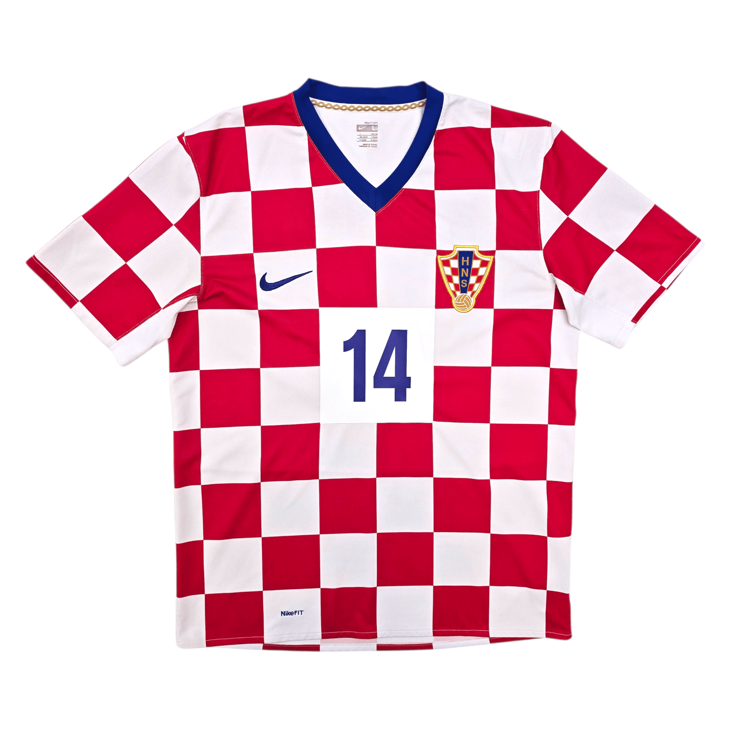 2008/09 Croatia Home Football Shirt (L) Nike #14 Modric