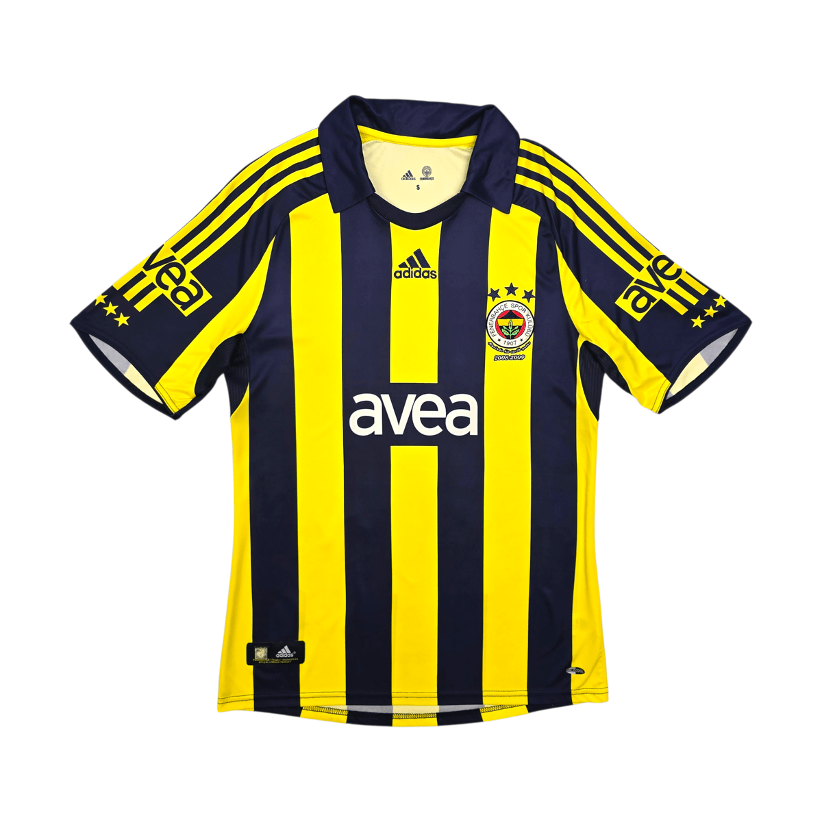2008/09 Fenerbahce Home Football Shirt (S) Adidas