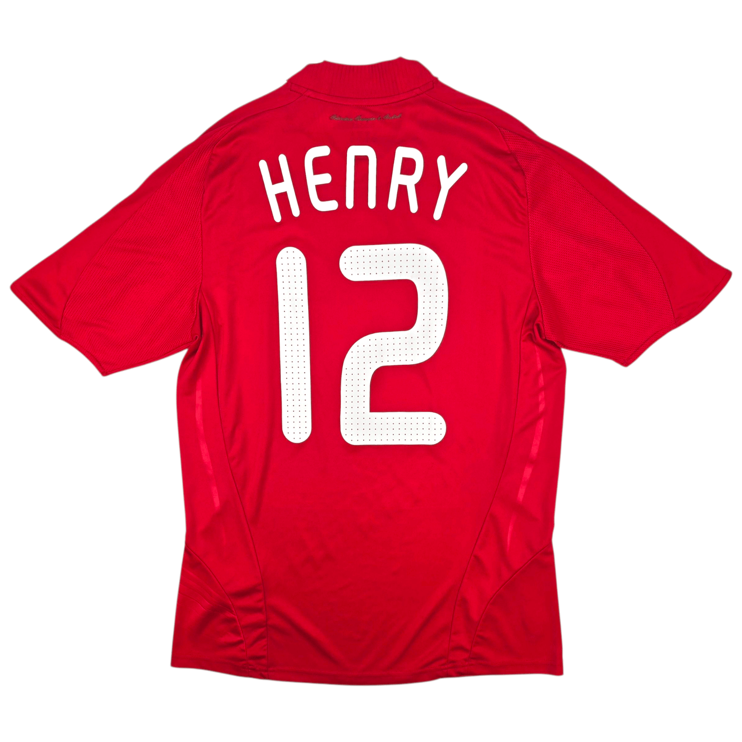 2008/09 France Away Football Shirt (M) Adidas #12 Henry