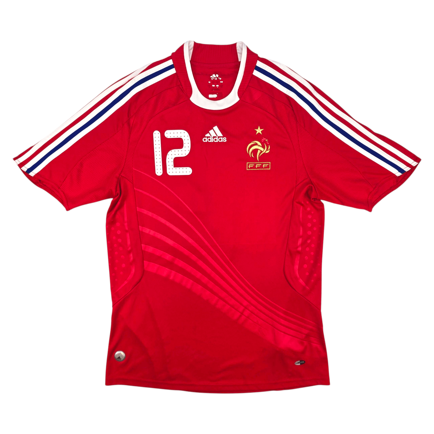 2008/09 France Away Football Shirt (M) Adidas #12 Henry