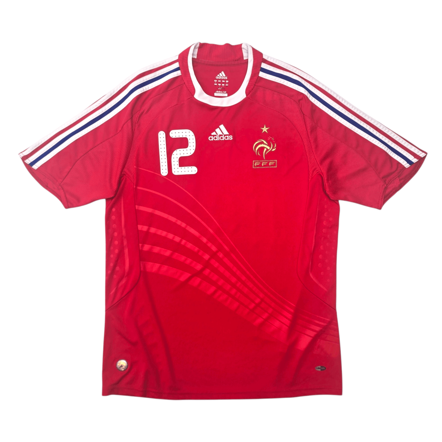 2008/09 France Away Football Shirt (M) Adidas #12 Henry