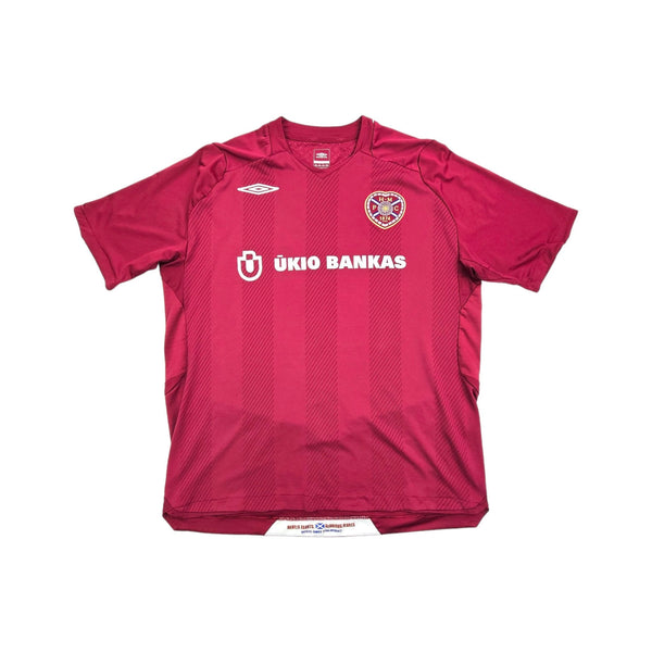 2008/09 Hearts Home Football Shirt (XL) Umbro