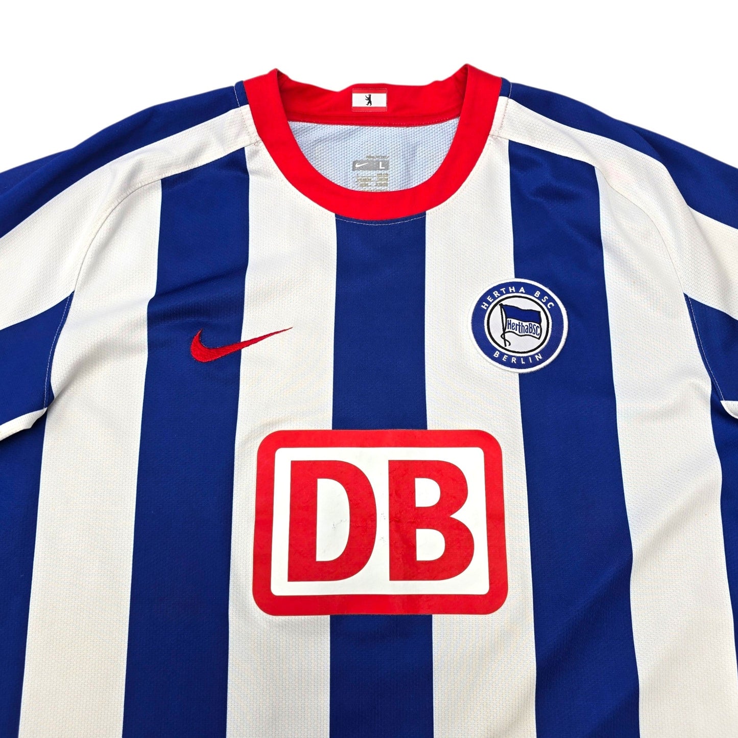 2008/09 Hertha Berlin Home Football Shirt (L) Nike #27 Chermiti