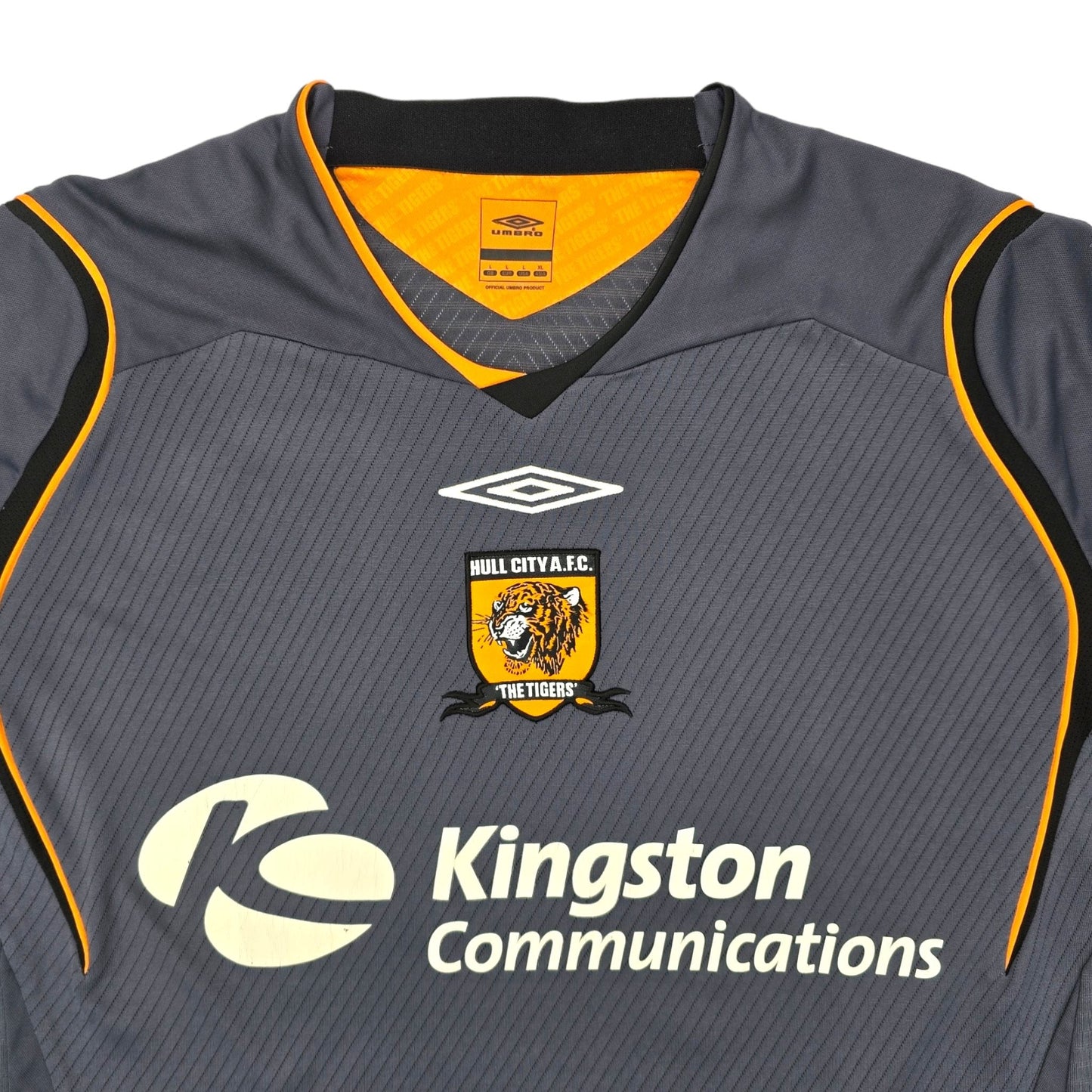 2008/09 Hull City Away Football Shirt (L) Umbro #17 Kilbane