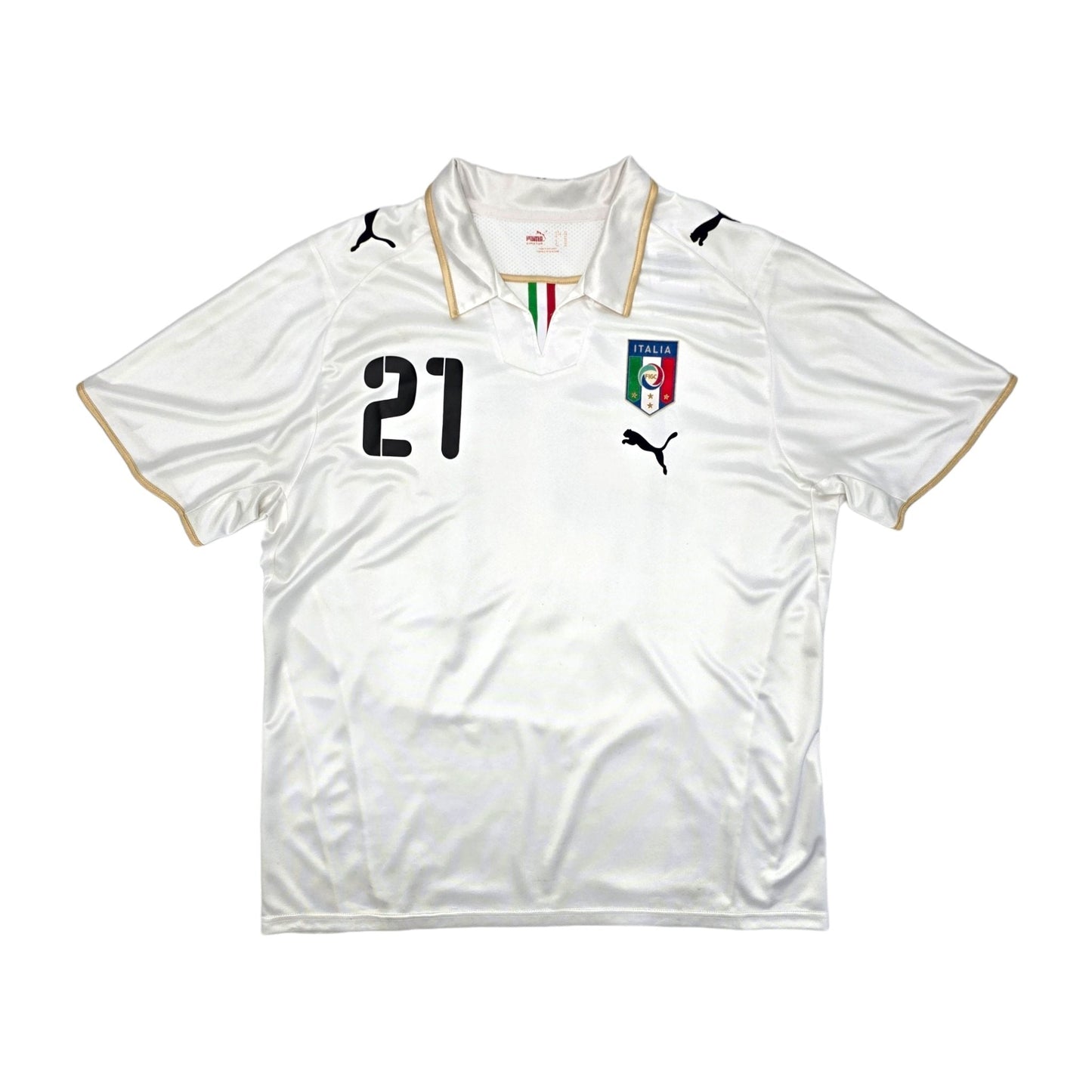 2008/09 Italy Away Football Shirt (XL) Puma #21 Pirlo