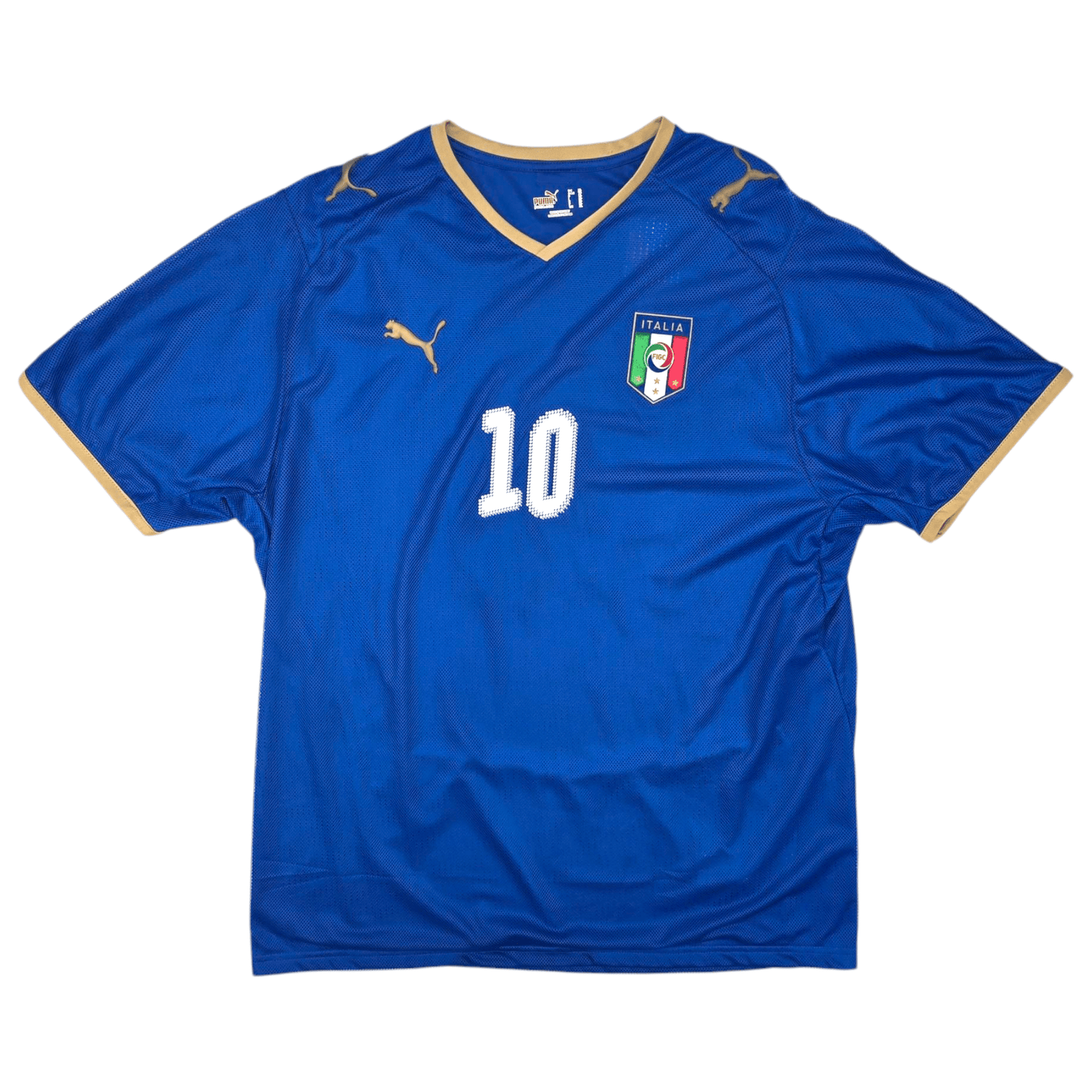 2008/09 Italy Home Football Shirt (XL) Puma #10 Totti