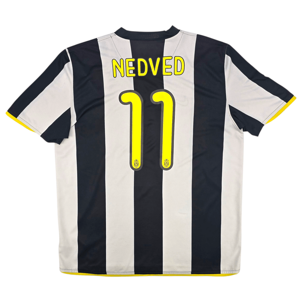 2008/09 Juventus Home Football Shirt (L) Nike #11 Nedved