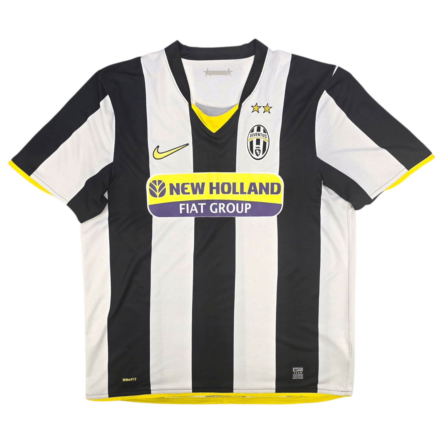 2008/09 Juventus Home Football Shirt (L) Nike #11 Nedved