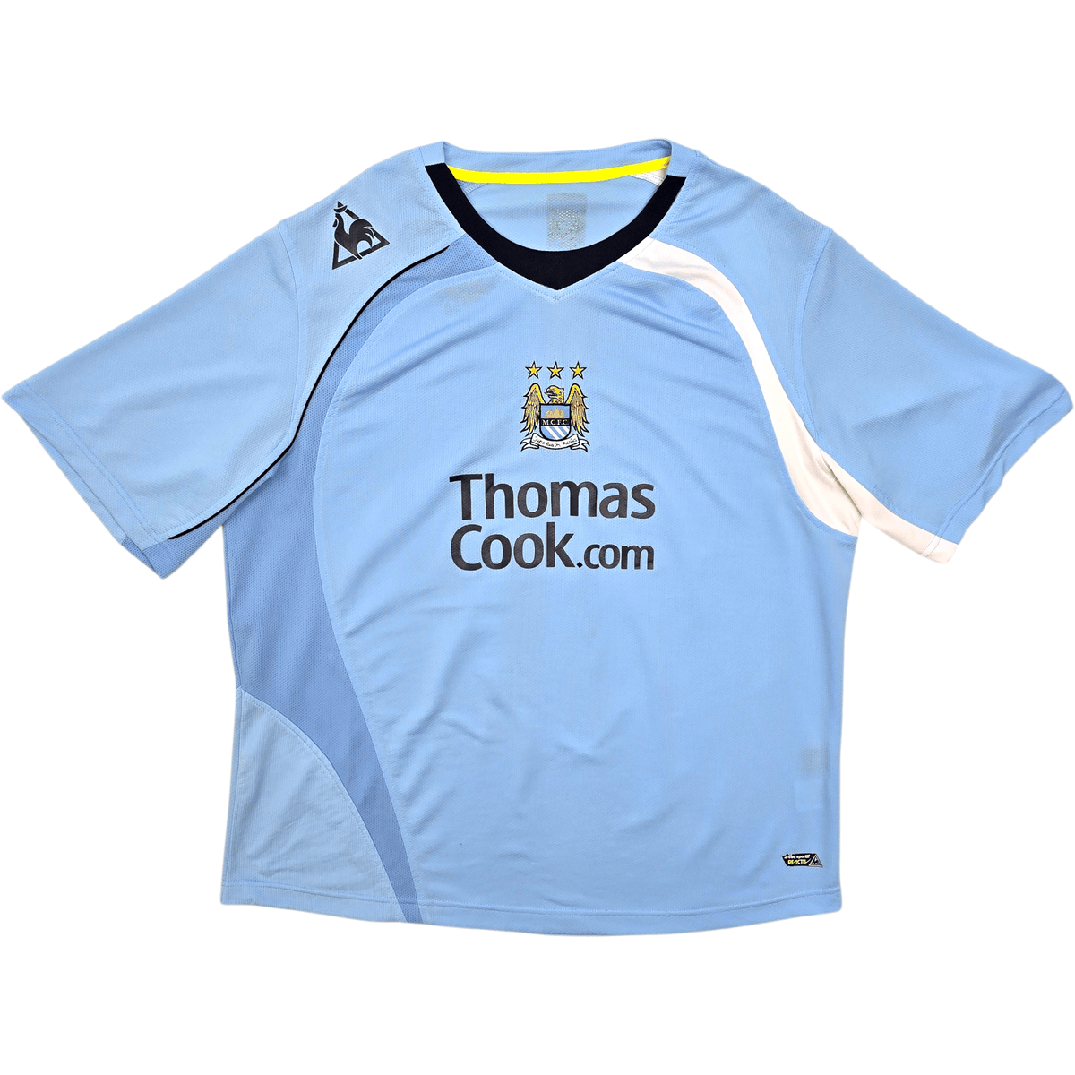 2008/09 Manchester City Home Football Shirt (2XL) Le Coq Sportif