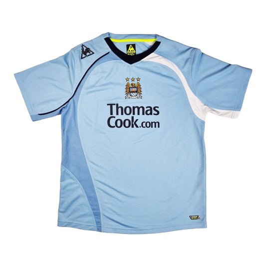 2008/09 Manchester City Home Football Shirt (L) Le Coq Sportif