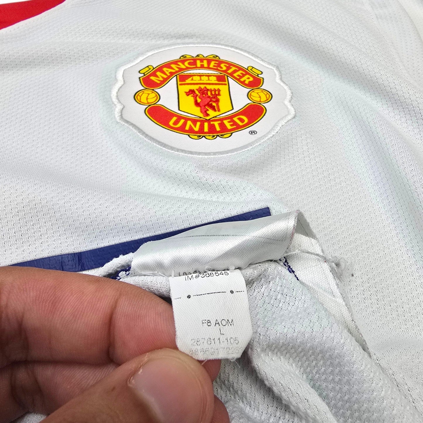 2008/09 Manchester United Away Football Shirt (L) Nike #10 Rooney
