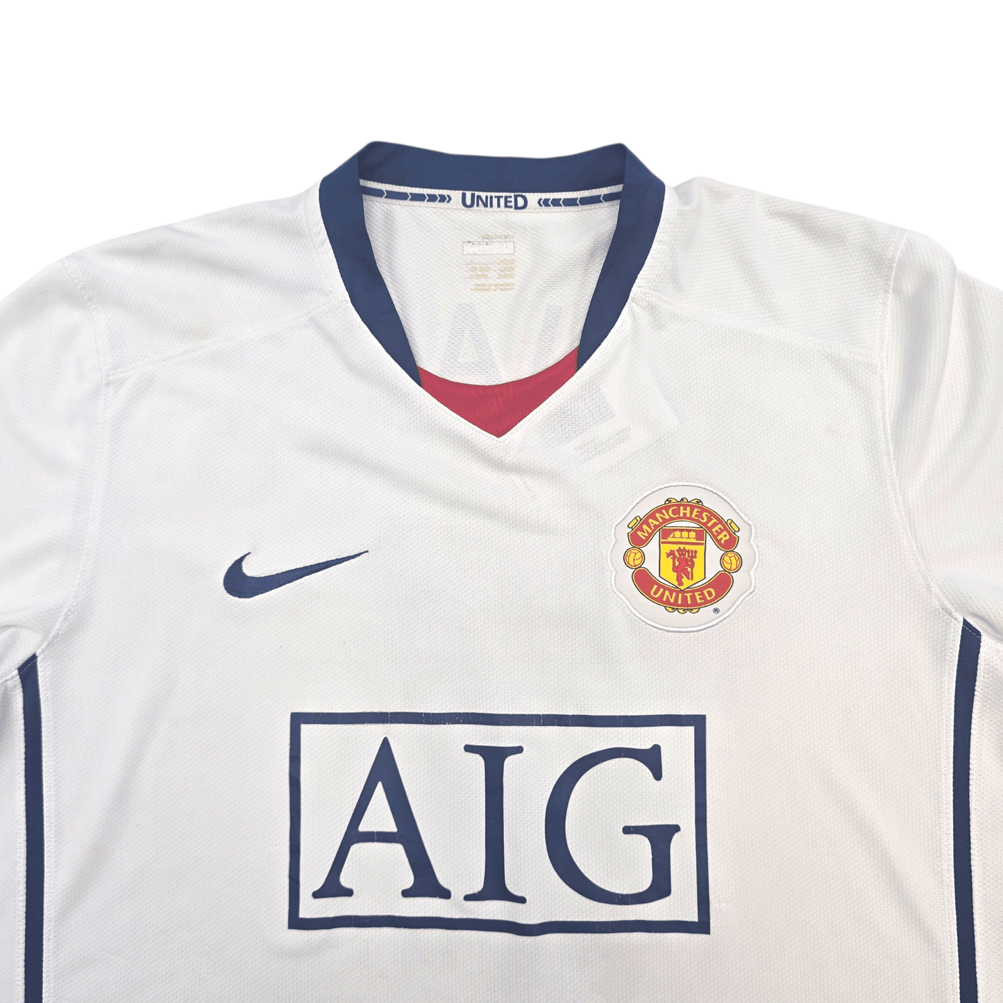 2008/09 Manchester United Away Football Shirt (L) Nike #7 Ronaldo