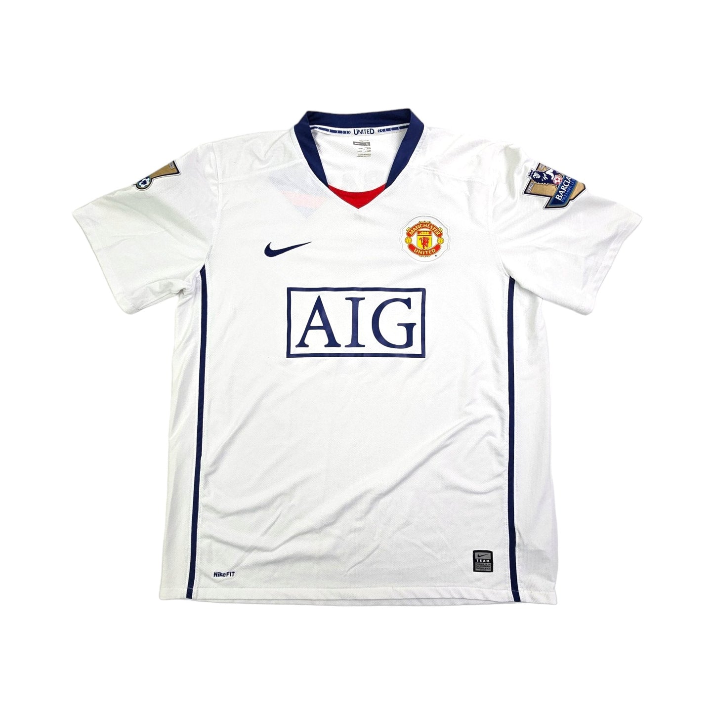 2008/09 Manchester United Away Football Shirt (L) Nike #9 Berbatov