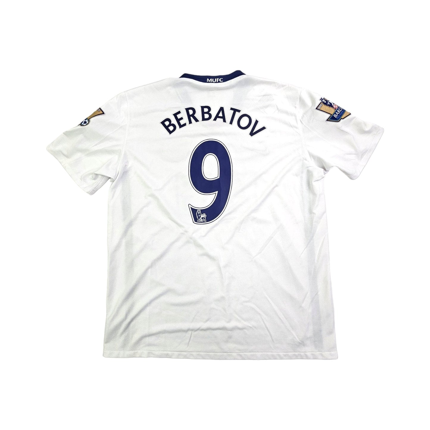 2008/09 Manchester United Away Football Shirt (L) Nike #9 Berbatov