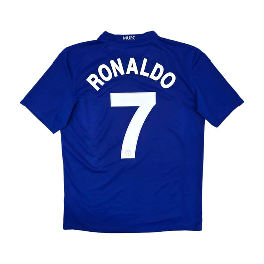 2008/09 Manchester United Away Football Shirt (M) Nike #7 Ronaldo