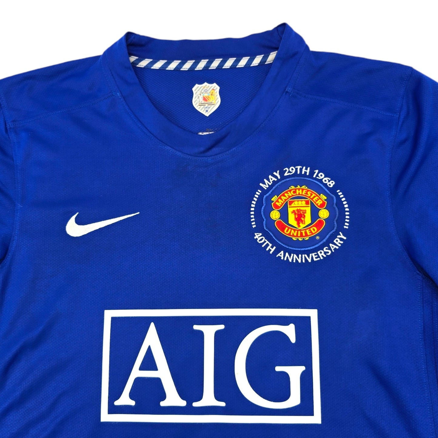 2008/09 Manchester United Away Football Shirt (M) Nike #7 Ronaldo