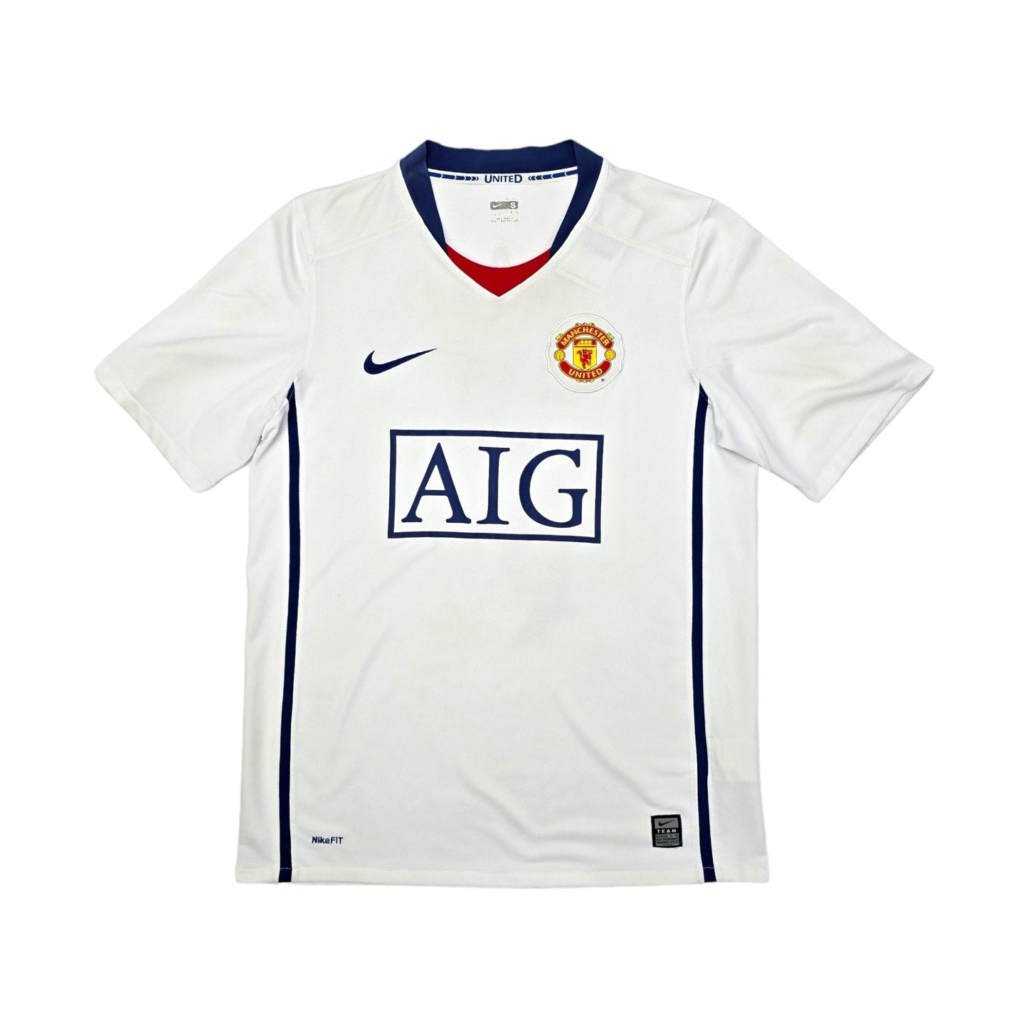 2008/09 Manchester United Away Football Shirt (S) Nike #7 Ronaldo