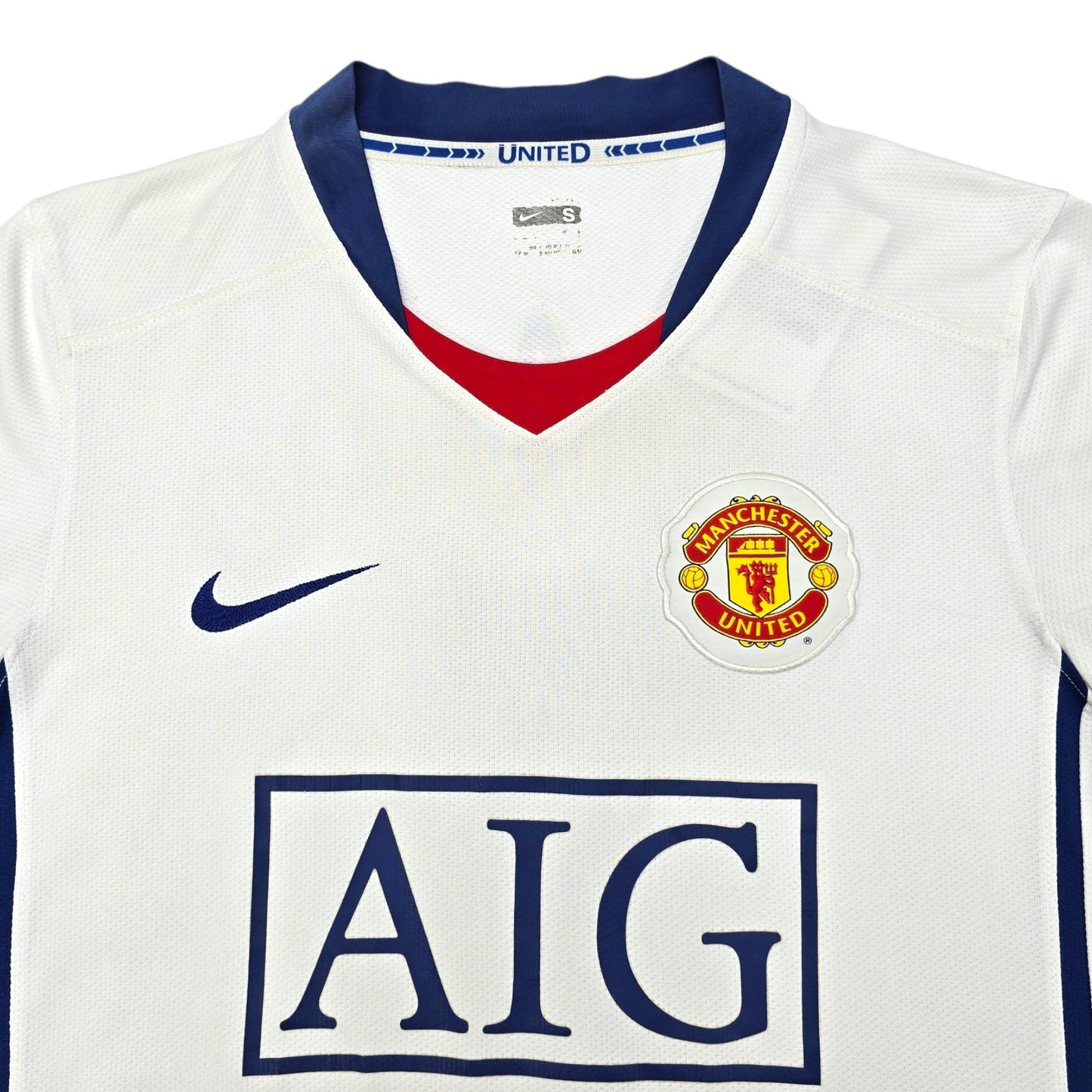 2008/09 Manchester United Away Football Shirt (S) Nike #7 Ronaldo