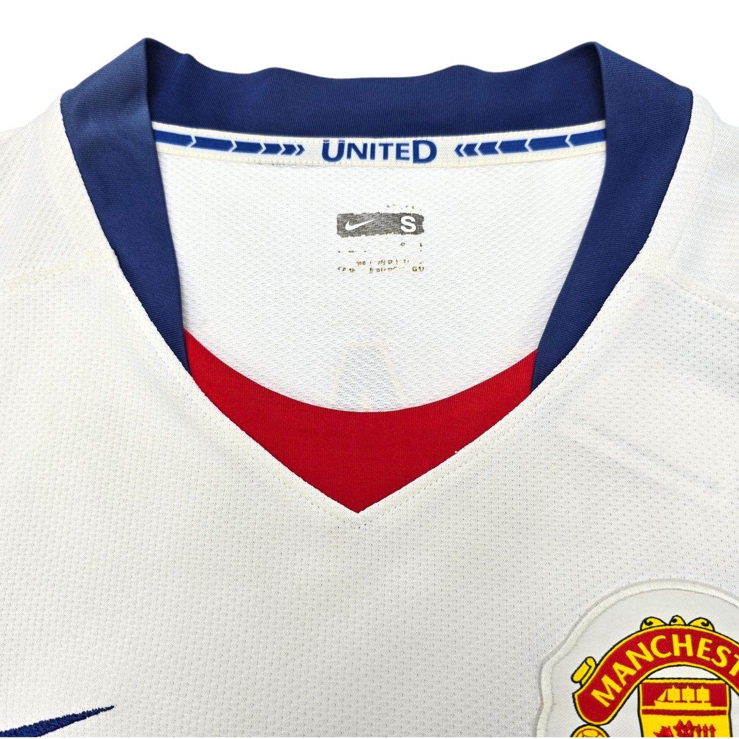 2008/09 Manchester United Away Football Shirt (S) Nike #7 Ronaldo