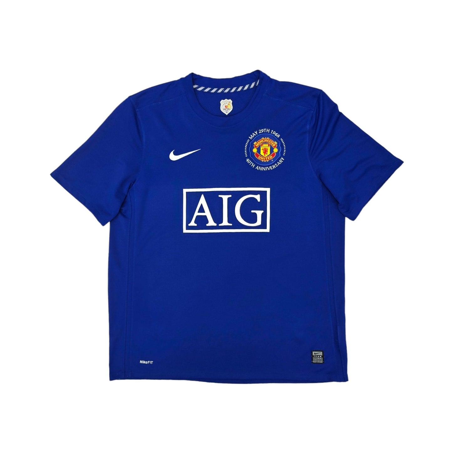2008/09 Manchester United Third Football Shirt (L) Nike #7 Ronaldo