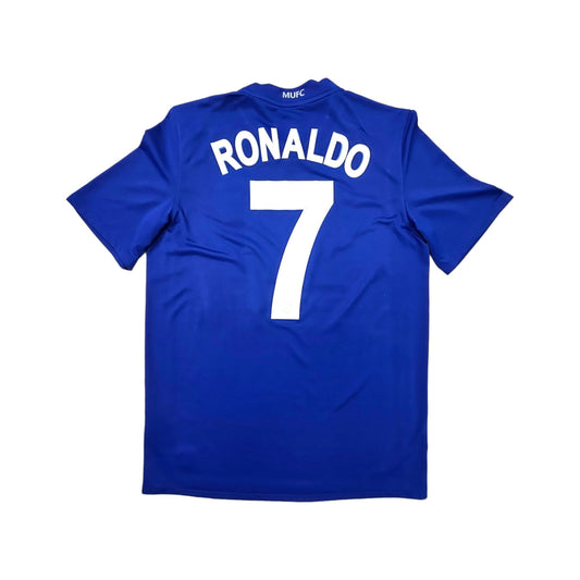 2008/09 Manchester United Third Football Shirt (M) Nike #7 Ronaldo (40th Anniversary)