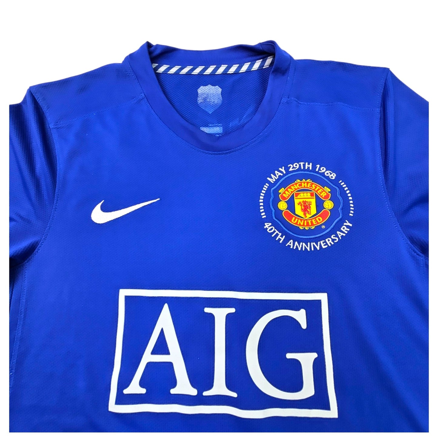 2008/09 Manchester United Third Football Shirt (M) Nike #7 Ronaldo (40th Anniversary)