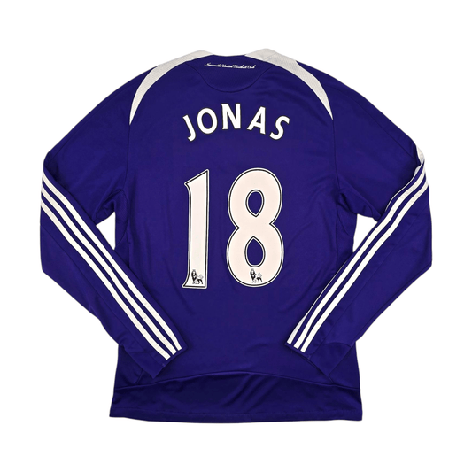 2008/09 Newcastle United Away Football Shirt (S) Adidas #19 Jonas