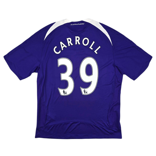 2008/09 Newcastle United Away Football Shirt (XL) Adidas #39 Carroll