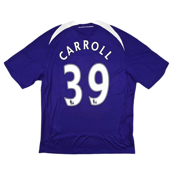 2008/09 Newcastle United Away Football Shirt (XL) Adidas #39 Carroll