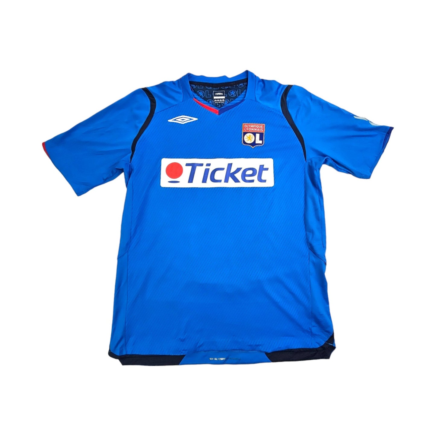 2008/09 Olympique Lyonnais Away Football Shirt (L) Umbro #10 Benzema
