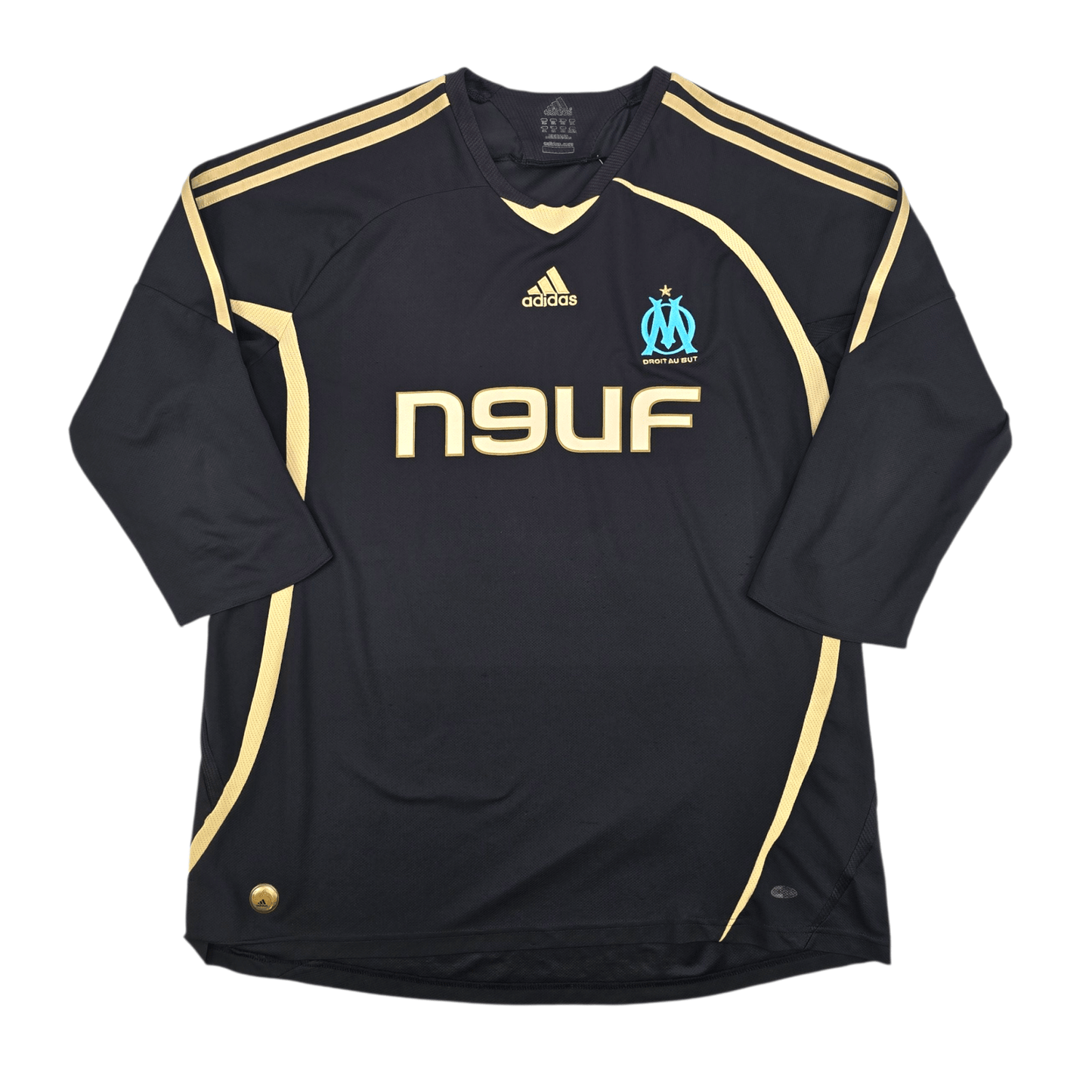 2008/09 Olympique Marseille Goal Keeper Football Shirt (2XL) Adidas