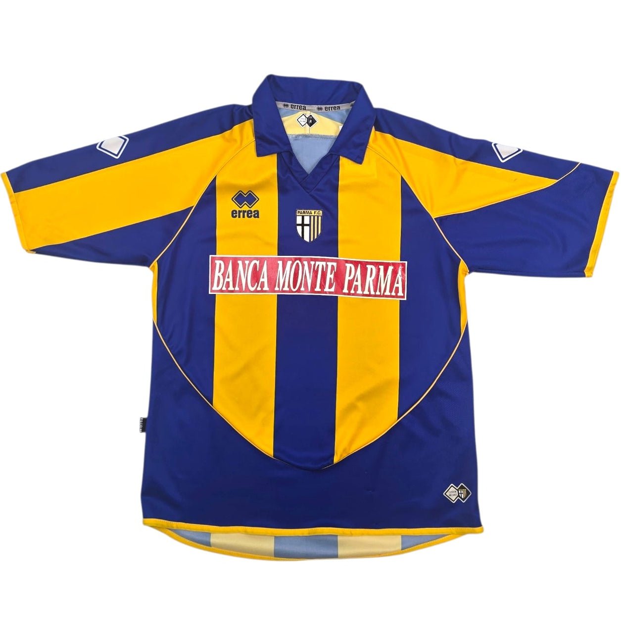 2008/09 Parma Away Football Shirt (M) Errea
