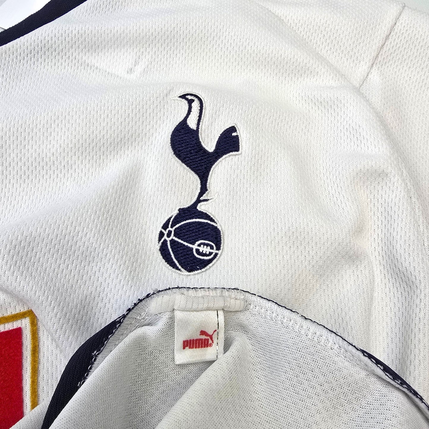 2008/09 Tottenham Hotspur Home Football Shirt (L) Puma #7 Lennon