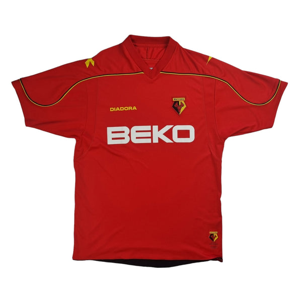 2008/09 Watford Away Football Shirt (L) Diadora