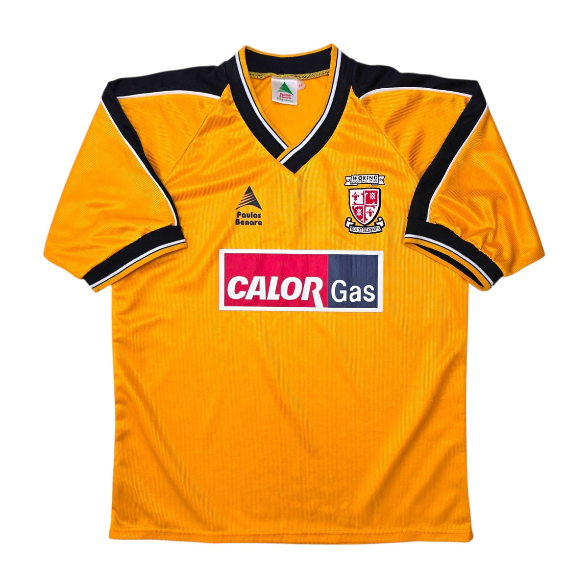 2008/09 Woking Goal Keeper Football Shirt (M) Paulas Benara