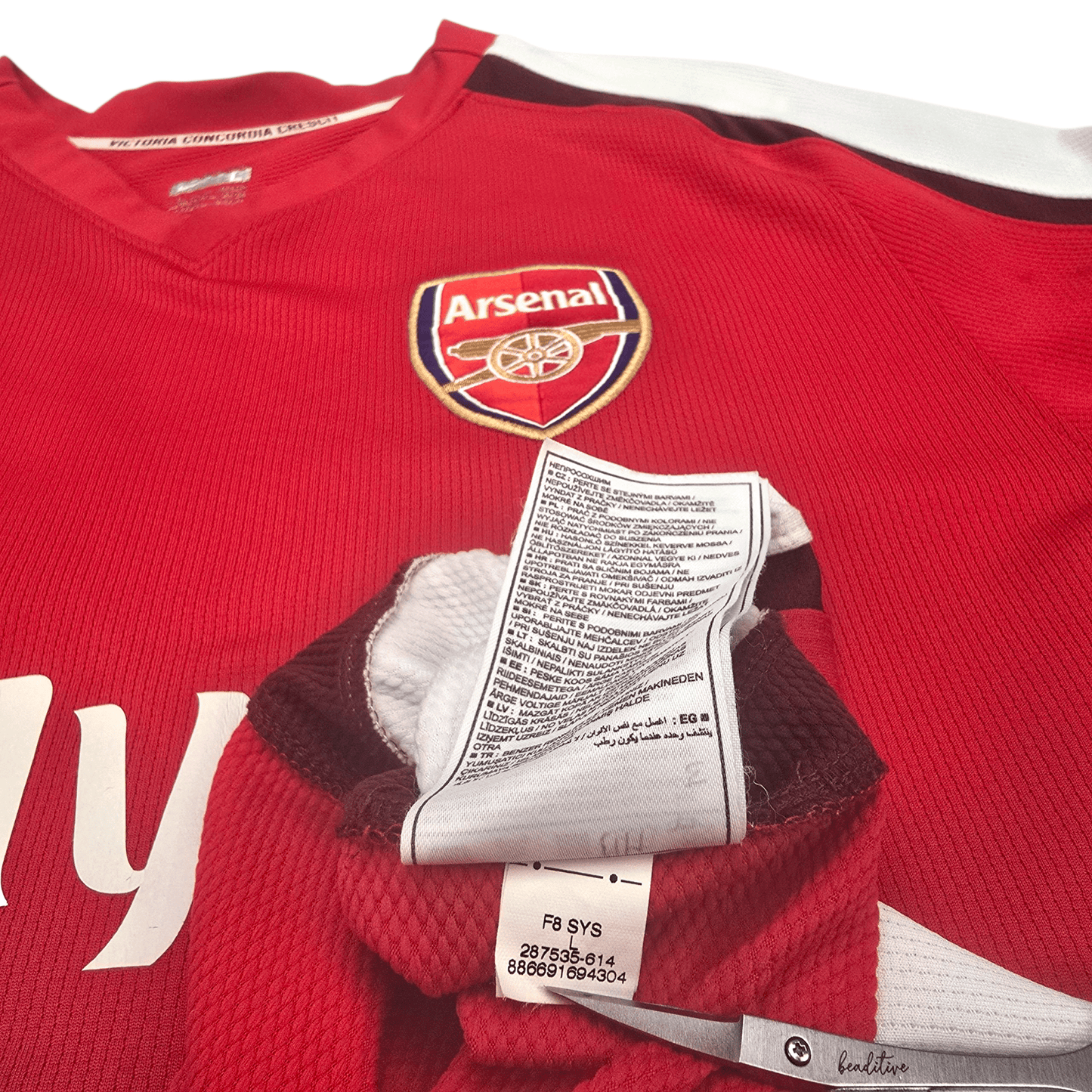 2008/10 Arsenal Home Football Shirt (L) Nike #23 Arshavin